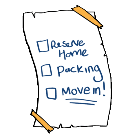 Moving To Do List Sticker by Keepmoat Homes