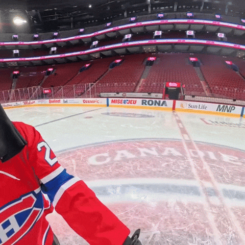 Skating Montreal Canadiens GIF by Canadiens de Montréal