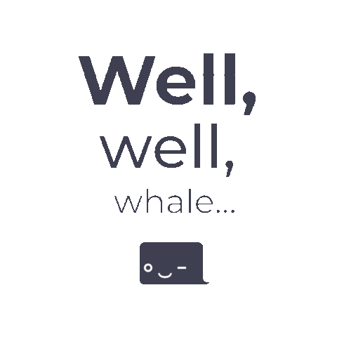 Whale Sticker by Mobeedick