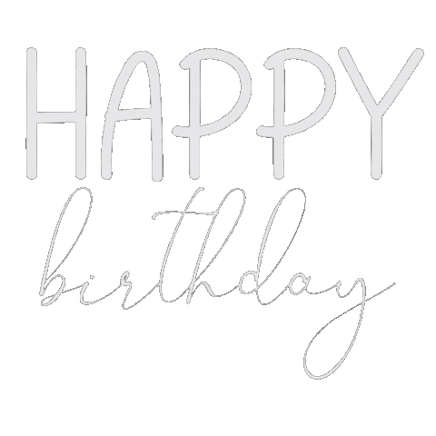 Happy Birthday Sticker