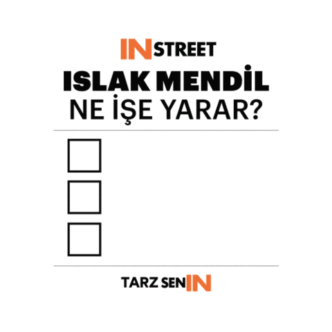 IN STREET Sticker