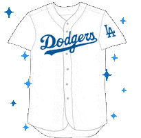 Los Angeles Dodgers Sticker by Ex-Voto Design / Leslie Saiz