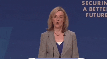Liz Truss Cheese GIF by GIPHY News
