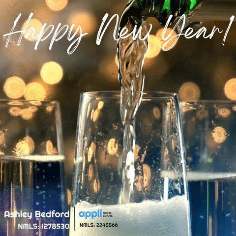 Happy New Year GIF by Ashley Bedford