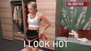 Clothes I Look Hot GIF by Big Brother Australia