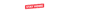 Stay Home Beast Mode Sticker by F&N