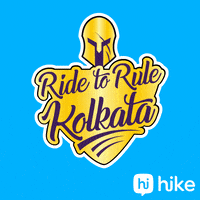 Kolkata Knight Riders Cricket GIF by Hike Sticker Chat