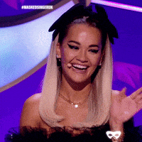 Rita Ora GIF by The Masked Singer UK