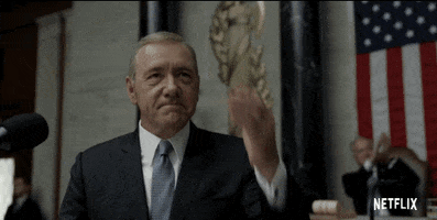 robin wright salute GIF by House of Cards