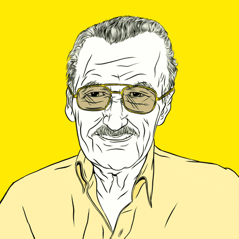 stan lee marvel GIF by Vulture.com