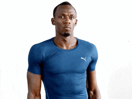 Usain Bolt Smile GIF by PUMA