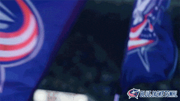 Flags GIF by Columbus Blue Jackets