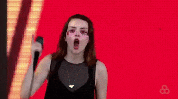 Lauren Mayberry Bonnaroo 2016 GIF by Bonnaroo Music and Arts Festival