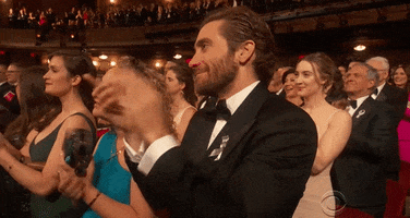 jake gyllenhaal clapping GIF by Tony Awards