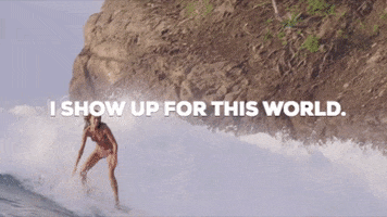Woman Show Up GIF by Quote Catalog