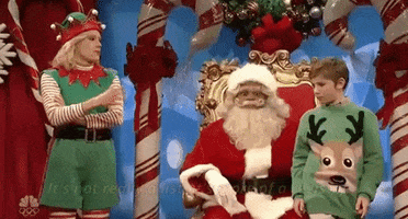 kate mckinnon christmas GIF by Saturday Night Live