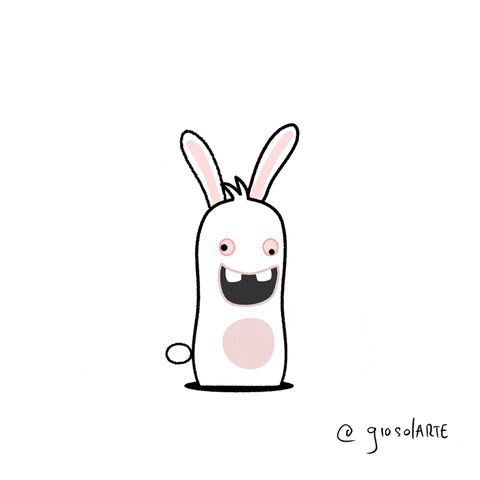Raving Rabbids Animation GIF by giosolARTE