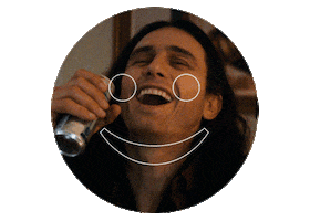 James Franco Smile Sticker by The Disaster Artist