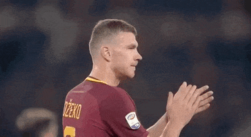 slow motion applause GIF by AS Roma