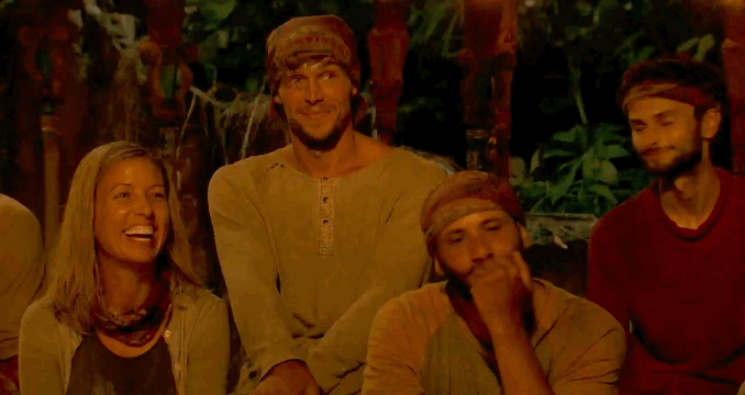 Scared Tribal Council GIF by CBS - Find & Share on GIPHY