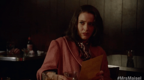 「Rachel Brosnahan gif」的圖片搜尋結果"