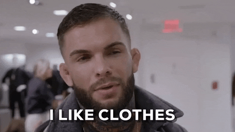 Ufc 217 I Like Clothes GIF - Find & Share on GIPHY