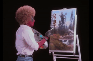 Ryan Reynolds Painting GIF