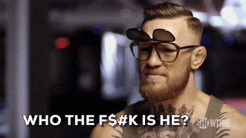 who is he conor mcgregor GIF by SHOWTIME Sports