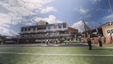 wake forest football gif