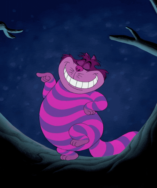 Cheshire Cat GIFs - Find & Share on GIPHY
