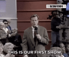 this is our first show GIF by The Jerry Springer Show