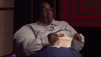 hannibal buress eating GIF by The Eric Andre Show