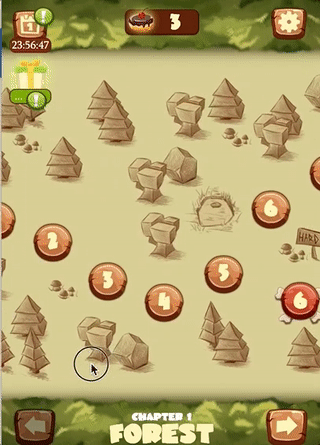 alexeygulev map defold bring me cakes GIF