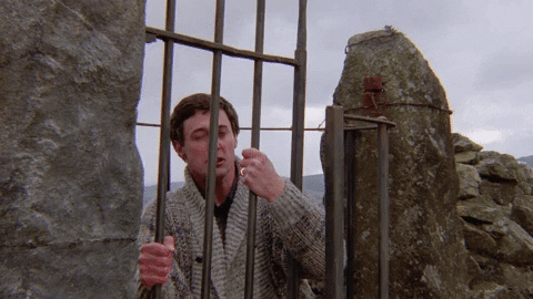 let me in gate GIF by Kino Lorber