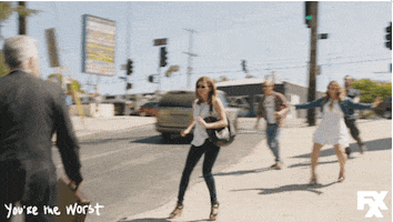 aya cash gretchen GIF by You're The Worst 