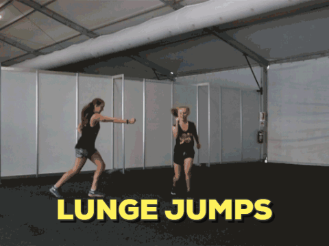 Lunge Jumps Gifs Get The Best Gif On Giphy