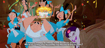 bowtiebari birthday emperors new groove yzma GIF