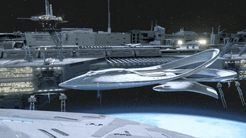 outer space spaceships GIF by The Orville