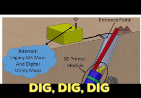 thisismold badger earth digger GIF