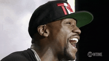 floyd mayweather laughing GIF by SHOWTIME Sports