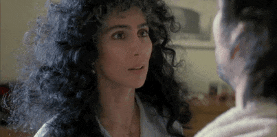 Moonstruck Wake Up GIF by Top 100 Movie Quotes of All Time