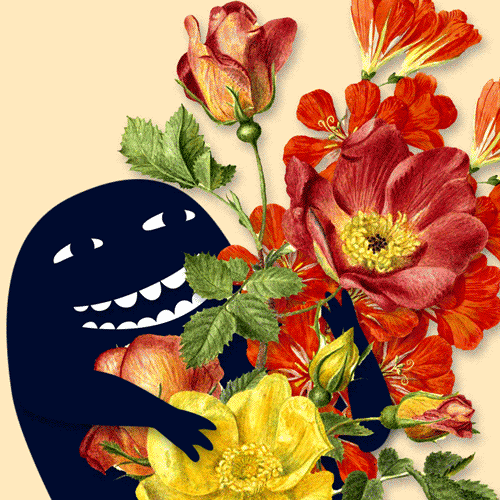 Flowers Love GIF by Måns Swanberg