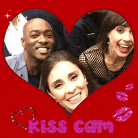 Constance Zimmer Kiss Cam GIF by The Paley Center for Media
