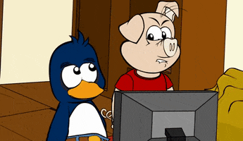 angry pig GIF by Estudios Animeco