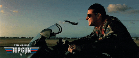 Tom Cruise Cheer GIF by Top Gun