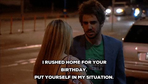I Rushed Home For Your Birthday GIFs - Get the best GIF on GIPHY