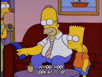 Woo Hoo Bart Simpson Gif Find Share On Giphy