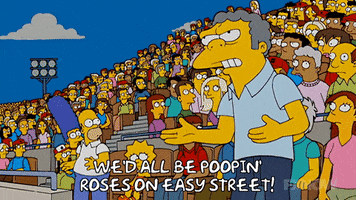 Lisa Simpson Crowd GIF by The Simpsons