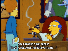 Season 4 Smoking GIF by The Simpsons