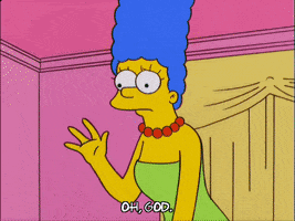 disappointed marge simpson GIF